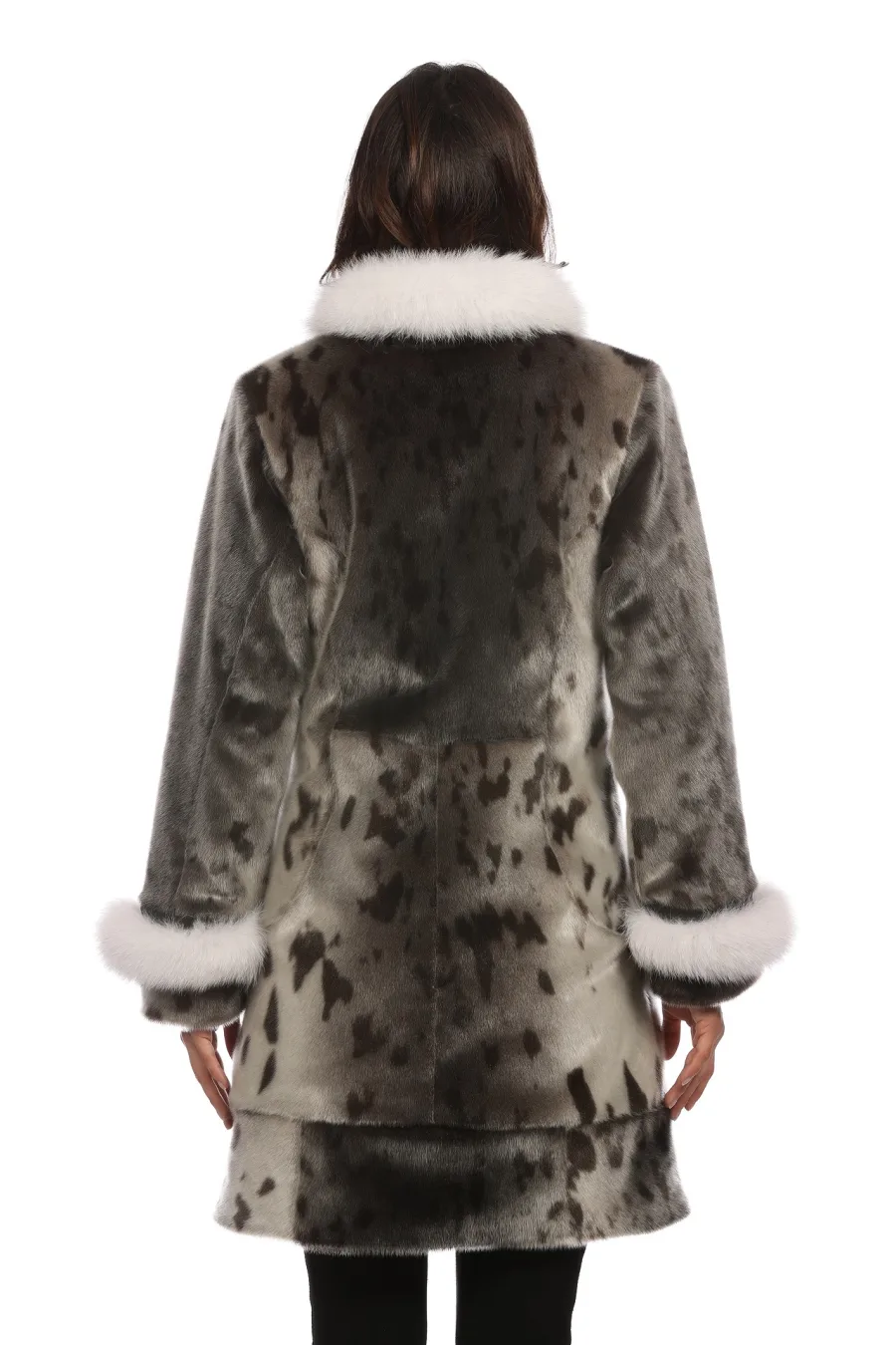 Manteau Delphine LM05 R Enard blanc Dos