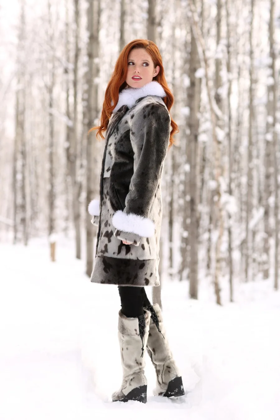 Manteau Delphine LM05 R Enard blanc Face2