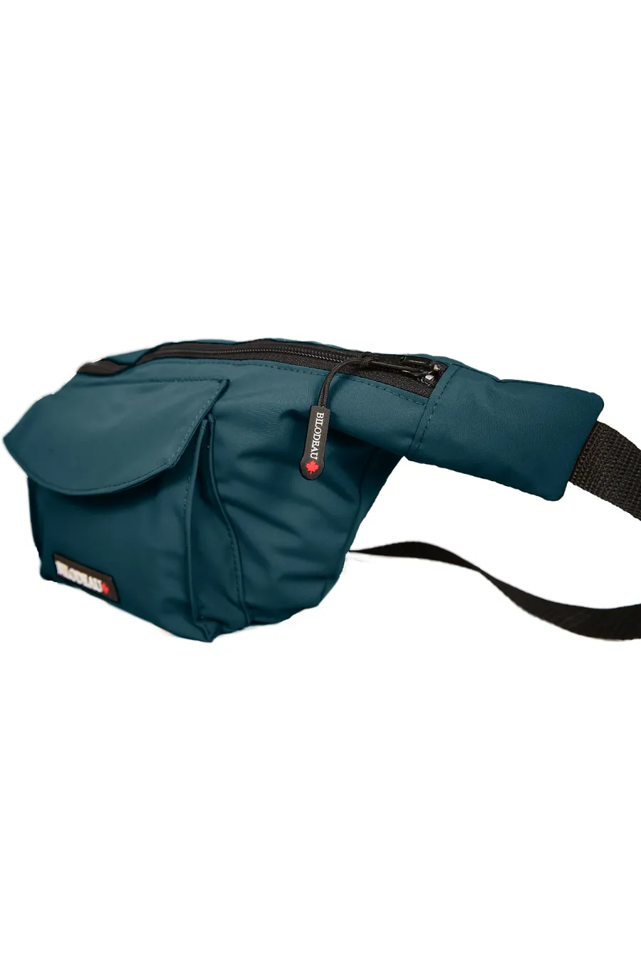Sac banane Bleu coté