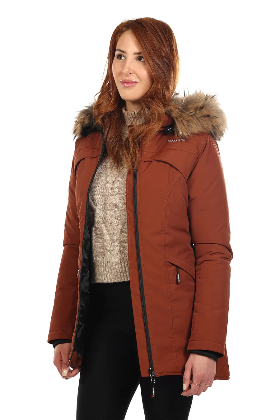 AMALIA RUST FRONT OPEN