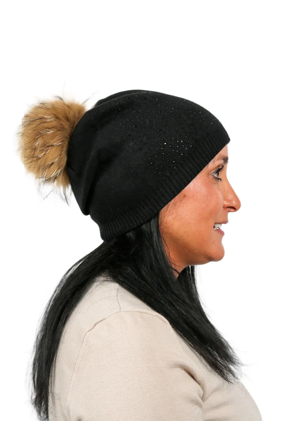 Tuque Noir avec detailles 1 2