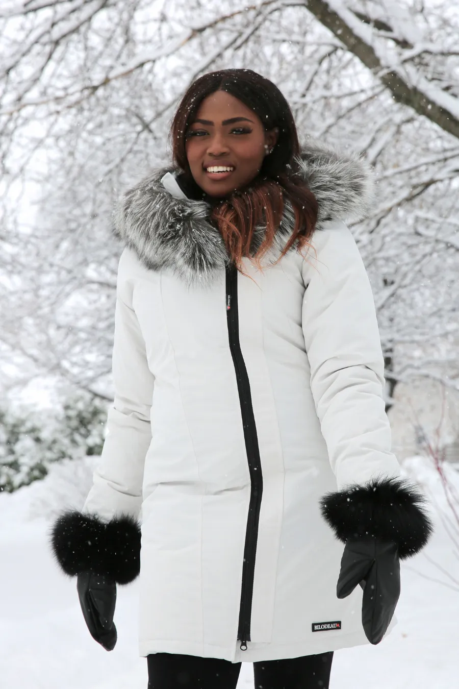 Manteau Leonie Perle Lifestyle 3