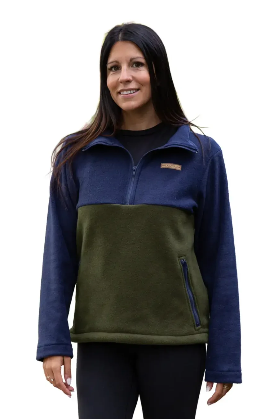 MANTEAU MI SAISON ANORAK BLEU