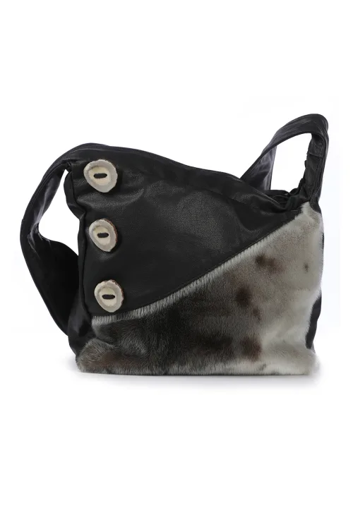 Sac à main en fourrure de Loup Marin naturel - Panache |  | BILODEAU Canada