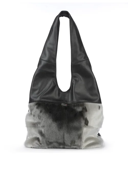 Sac à main en fourrure de Loup Marin naturel - Lexie |  | BILODEAU Canada