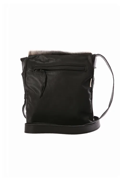 Sac à main en fourrure de Loup Marin naturel - Colombe |  | BILODEAU Canada