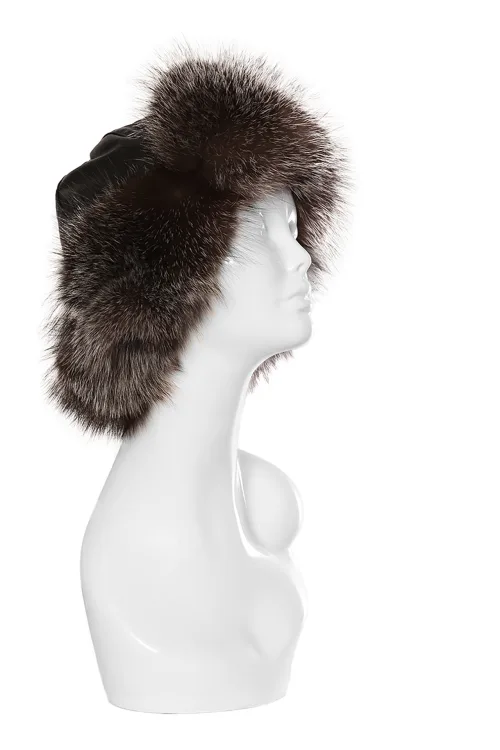 Forest Silver Fox fur hat - Masai | Fur hats | BILODEAU Canada