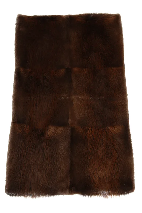 Jeté en fourrure de Castor | Accessoires de décorations | BILODEAU Canada