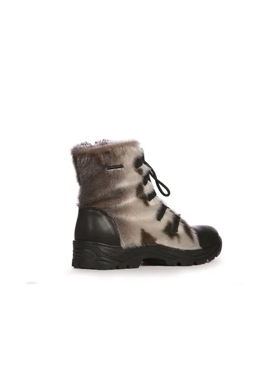 Natural Seal fur boots - Traction sole - Jean |  | BILODEAU Canada