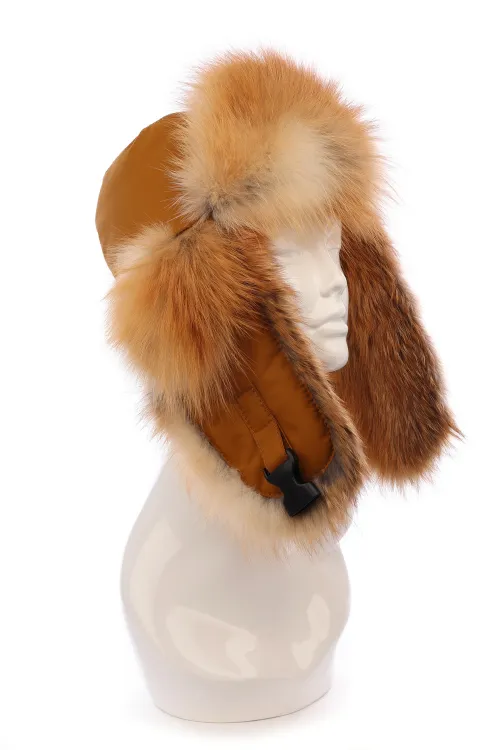 Red Fox children hat - Aviator | Headwear | BILODEAU Canada