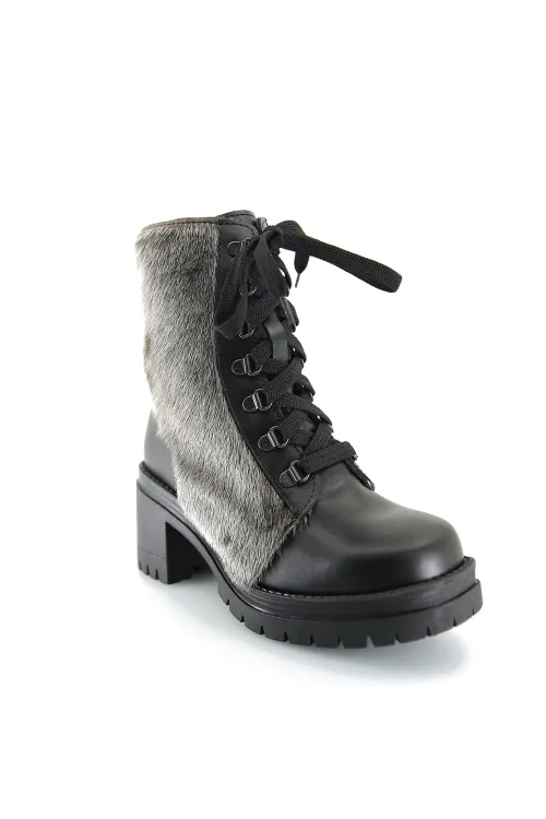 Natural Seal fur boots - Zoé | Winter boots - Urban boots | BILODEAU Canada