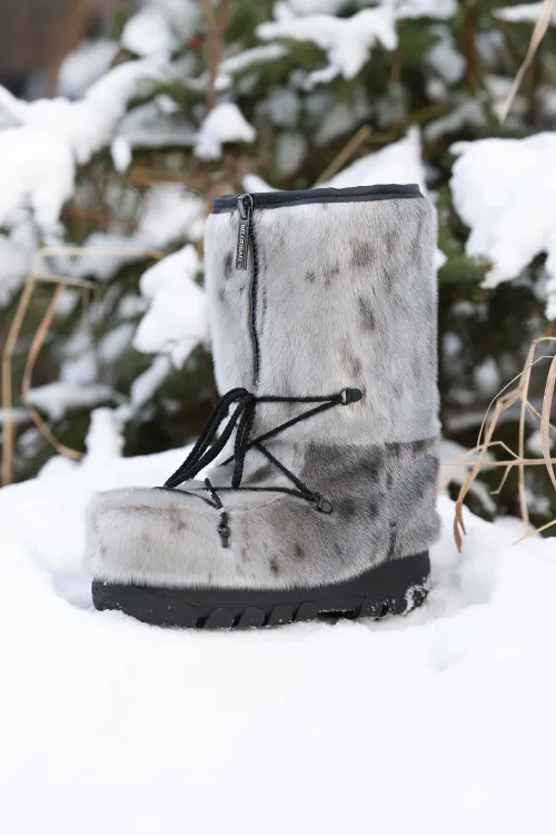 Natural Seal fur boots - Blizzard | Winter boots - Snow boots | BILODEAU Canada