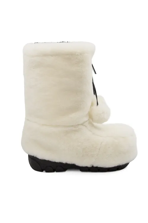 *New* - White sheep boots - Blizzard | Winter boots - Snow boots | BILODEAU Canada