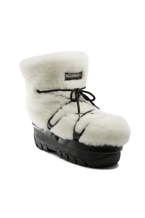 *New* - White Sheep short boots - Blizzard |  | BILODEAU Canada