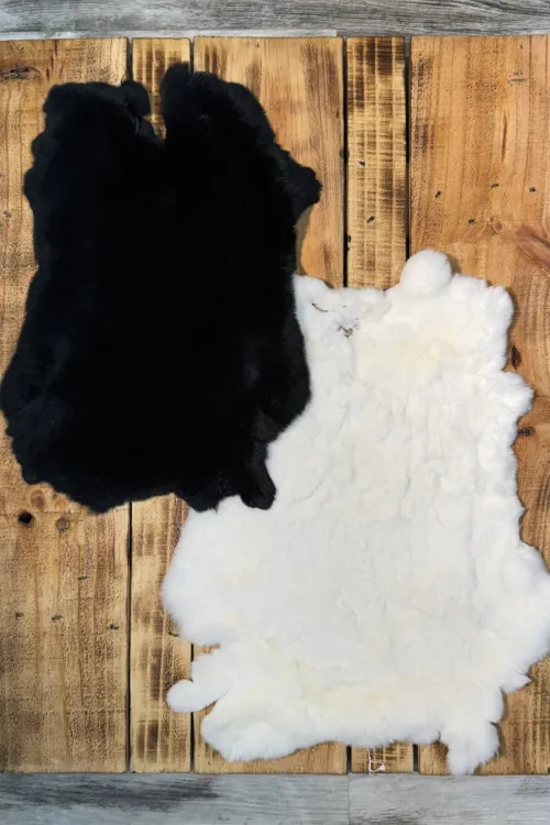 Peau de Lapin Rex | Peaux apprêtées | BILODEAU Canada