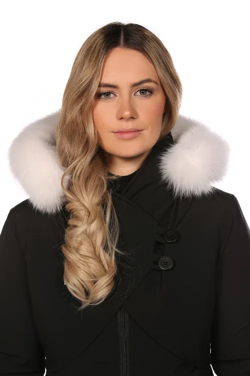 Standard fur trim White Fox | Fur trims | BILODEAU Canada