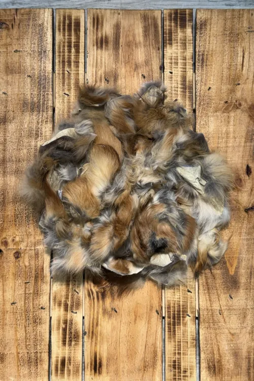 Red Fox Scraps | Fur scraps | BILODEAU Canada