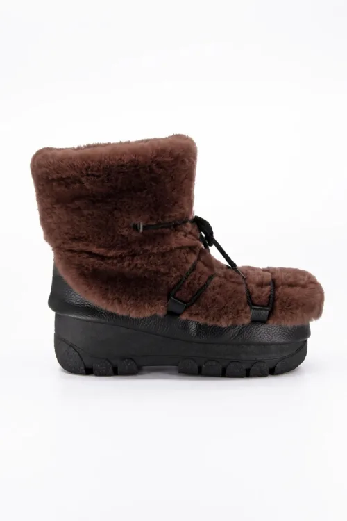 *New* - Brown Sheep short boots - Blizzard | Winter boots - Snow boots | BILODEAU Canada