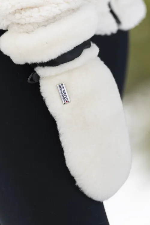 *New* - Sheep mittens - Urban | Fur mittens - Urban | BILODEAU Canada