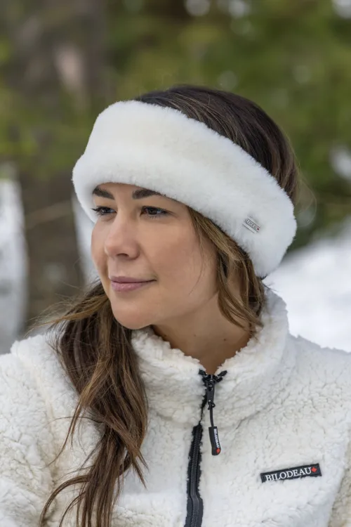 *New* - Sheepskin Headband |  | BILODEAU Canada
