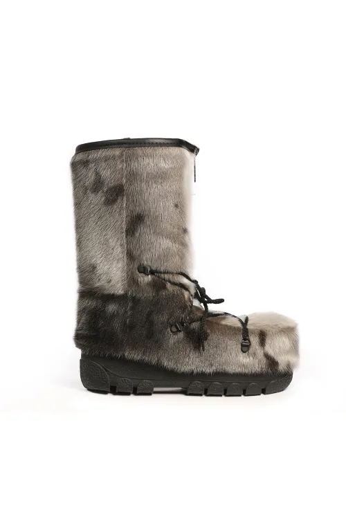Natural Seal fur boots - Blizzard | Winter boots - Snow boots | BILODEAU Canada
