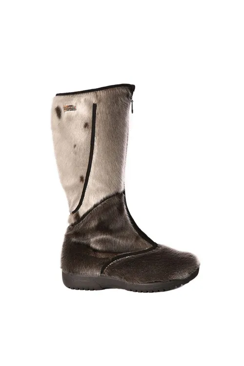 Natural Seal fur boots - Kiona | Winter boots - Urban boots | BILODEAU Canada