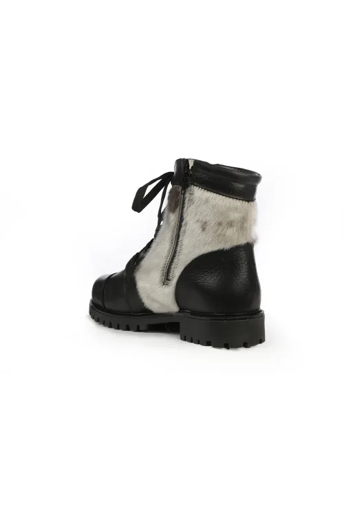 Natural Seal fur boots - Hugo | Winter boots - Urban boots | BILODEAU Canada