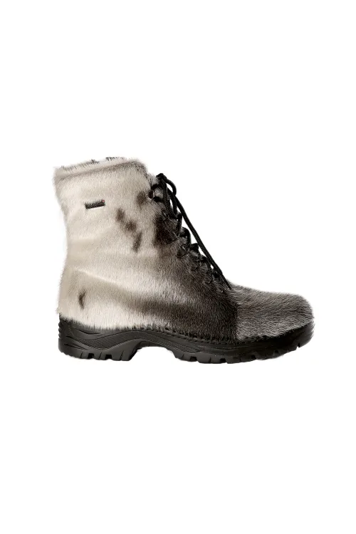 Natural Seal fur boots - Traction sole - David | Winter boots - Urban boots | BILODEAU Canada